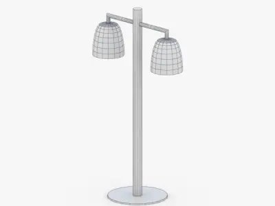 1386 - Table Lamp Low-poly 3D model