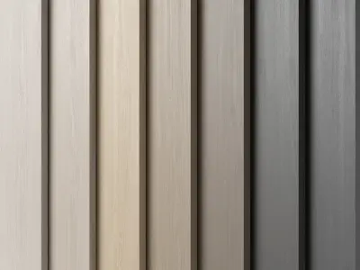 Wood materials Oak - 7 colors - set 03 Texture