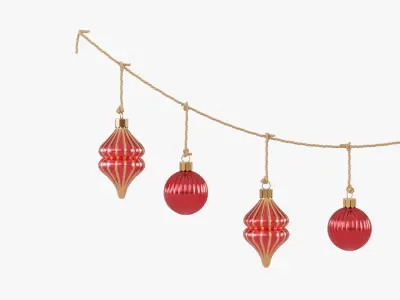 Christmas Ornament Set 03 