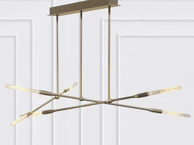 Sorenthia Triple Chandelier by Studio Dunn 3D model