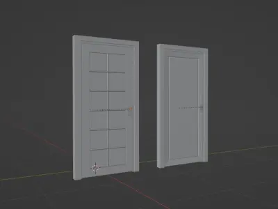 interior doors Free 3D model