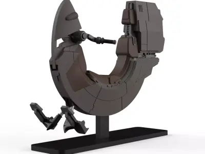 Star Wars Episode 1 Sith Speeder Bike 3D Printing file 3D print model