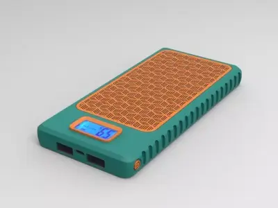 Power Bank 10K Enclosure Square Box Style 3D print model