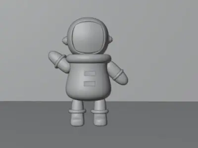 astronaut 3D model buy