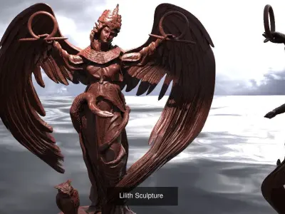 Female sculpture series 1 3D Model Pack