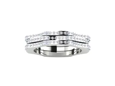Women Ring 3D print model 51