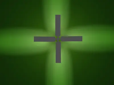 simple Street lights Low-poly 3D model