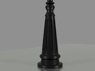 lamp post 3D model