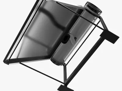 Solar Heater 2 3D model