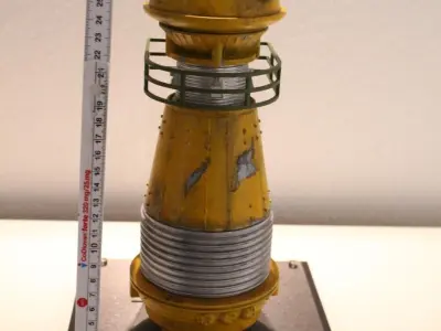 Star Wars Return of the Jedi Shield Generator Tower Studio Scale 3D print model