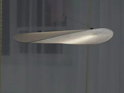 Tense Pendant Lamp Low-poly 3D model