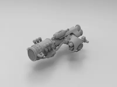 Sidecar Jetbike 3D print model