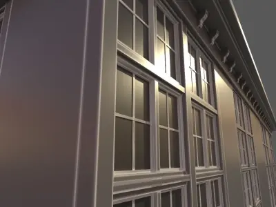 building 9 3D model