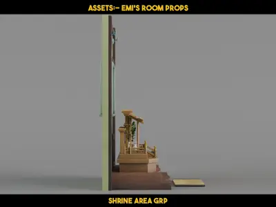 A Kyoto Room - Shrine Area