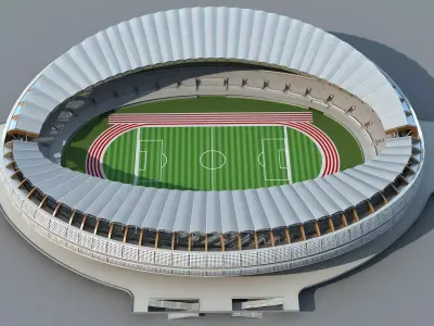 Gymnasium 5 3D model