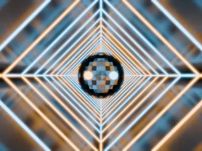 Infinate Loop Animation Low-poly 3D model