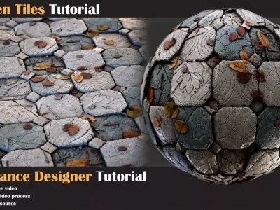 Broken Tiles Tutorial - VOL 01   3D model