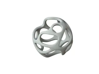 SciFi Cube Object No 24612 Low Poly Shape Texture