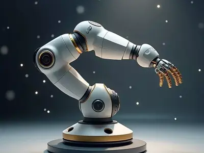 Robot Arm 2 Low-poly 3D model