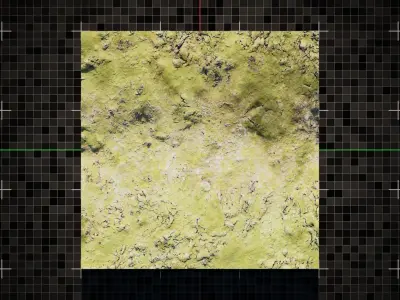 Iceland Terrain 8 3D model