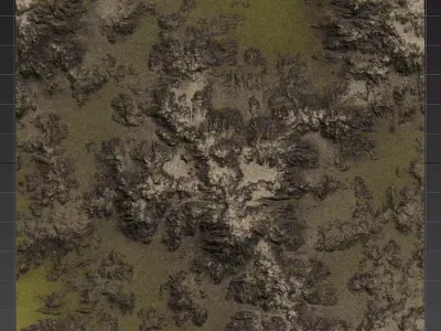 Mountains n35b 3D model