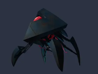 Scrap vehicles 3D model