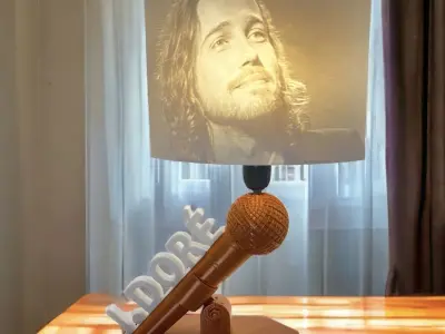 Julien Dore Lamp E14 3D print model