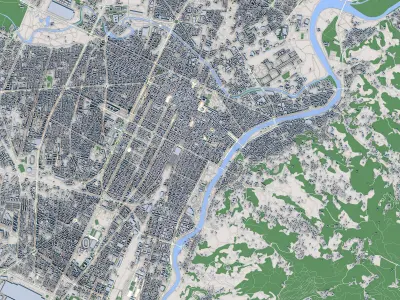 Turin City Italy 3D model