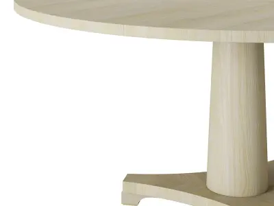 New Classics Cylinder dining table Low-poly 3D model