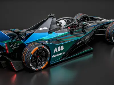  GEN3 Evo Formula E 2025 Race Car 