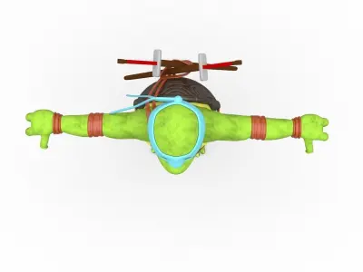 Teenage Mutant Ninja Turtles - Leonardo 3D model