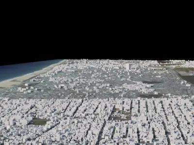 Lome - Togo 3D model