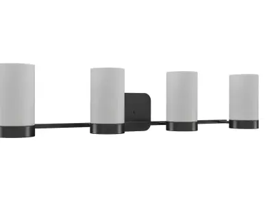 Elevate 4-Light Bath Vanity Wall Light 3D model