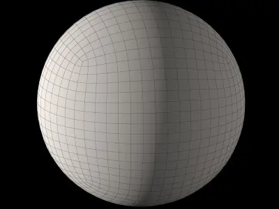 Mercury Low-poly 3D model