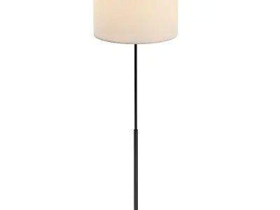 AVENUE floor lamp with shade 3D model