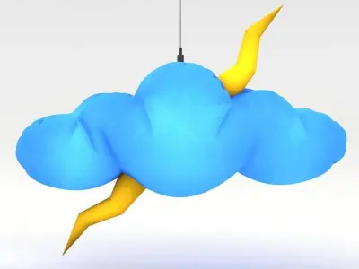 inflatable cloud 3D model
