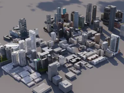 Los Angeles 3D model