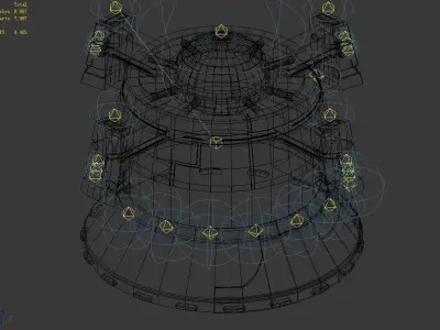 Moon - Air Supply Station 02 3D model