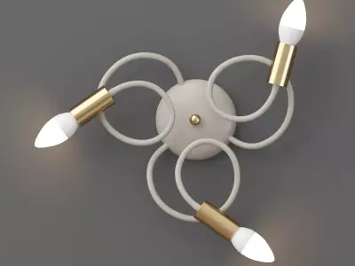 Sylvia Wall Light 3D model