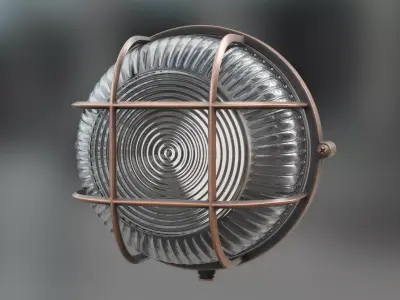 Bulkhead Light 3D model