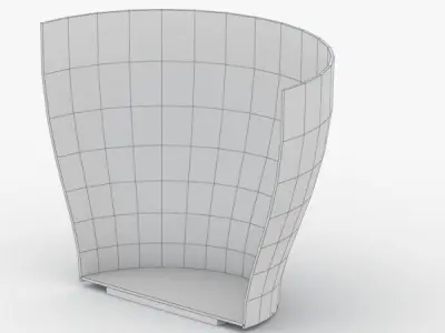 1474 - Bra Lamp Low-poly 3D model