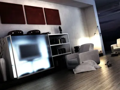 Photorealistic House Interior Collection 3D model purchase