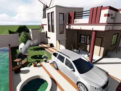 Indian House- Simply awesome 3D model