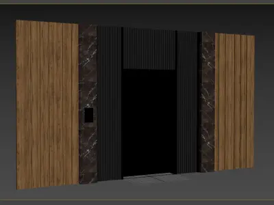 Elevator 2 door 3D model