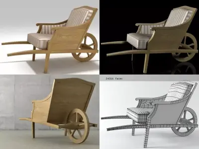 Ceci Nest Pas Une Brouette 3D model