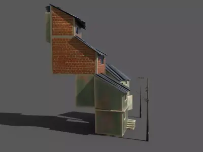 House 03 Low-poly 3D model