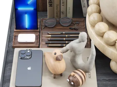 Decorative set 010 3D model