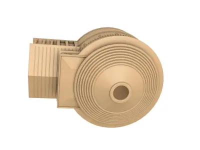 Roman Pantheon Building 3D model