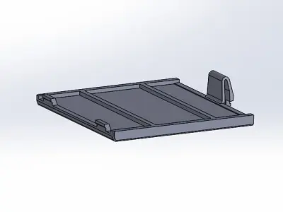 Gameboy Classic Batterydoor Free 3D print model