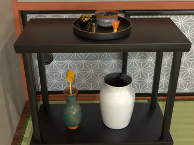 Tea House Go-an 3D model